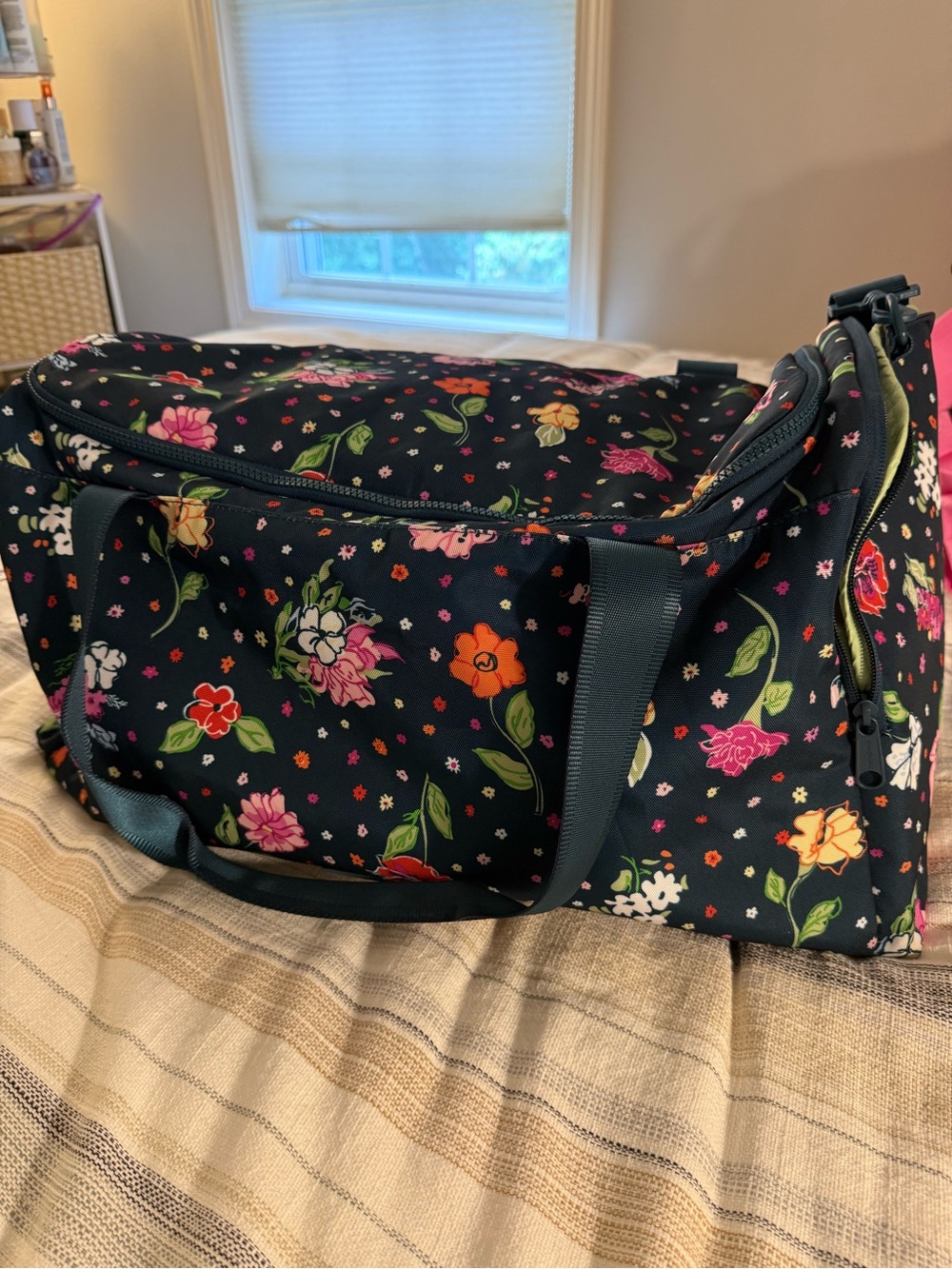 Vera Bradley Floral Print Weekender Bag